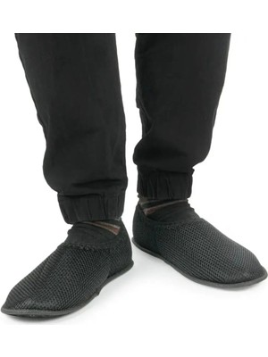 Begün Hac-Umre Kaymaz Taban Tavaf Patiği...fileli, Esnek ve Pratik Siyah Tavaf Patiği...kadın-Erkek Için..