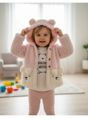 Chordi Peluş Montlu Kız/erkek Bebek Takım