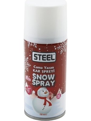 12 Adet Snow Party Spray Kar Spreyi 150ML Her Yüzeye Kar Efektli Yazı Yazma (5224)