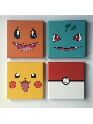 Hsc Bilişim Pikachu Magnet Seti 4'lü