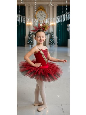 Yeni Yıl Kırmızı Kostüm