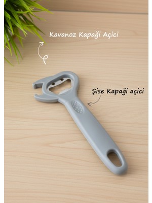 Berina Home Çok Amaçlı Kapak Açacağı – Kavanoz Kapağı Açacağı & Meşrubat Açacağı - Şişe Açacağı – Yerli Üretim