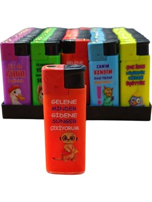 Durusoy Shop Center Bk Jet 1975 Yerli Üretim Yazılı Çakmak Set ve Adetli Satılmaktadır