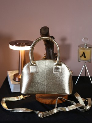 Alvora Kubbe Form Modern Kadın El & Omuz Çantası