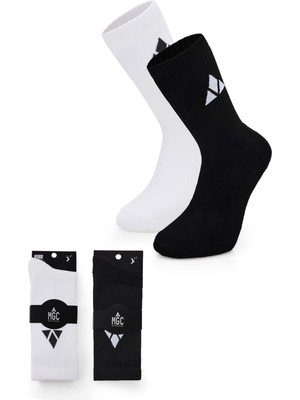 Mgc Spor 2'li Dikişsiz Burunlu, Silikon Kaydırmaz Tabanlı, Spor Çorabı–(Koşu, Futbol, Basketbol, Tenis, Yoga, Plates, Fitnes)