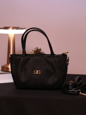 Alvora Süet Kadın Çanta Astarlı Fermuarlı - Çapraz Askılı Omuz ve El Çantası Kücük Boy