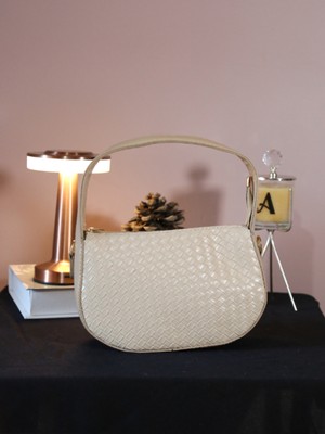 Alvora Örgü Dokulu Kutu Form Kadın Omuz & Çapraz Çanta