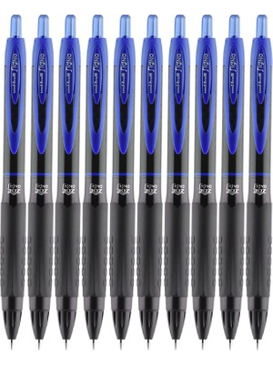 Artlantis Mavi Pilot Kalem Signo 307 10 Adet Uniball Basmalı Pilot Kalem 0.5 mm Roller Uçlu Pilot Kalem Ince Uçlu Likit Mürekkepli