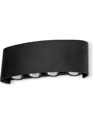 Noas Efes LED Dış Mekân Aplik | 2X8W • IP44 • Çift Yönlü Işık