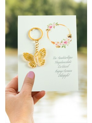 LTG Nova Kelebek Figürlü Anahtarlık