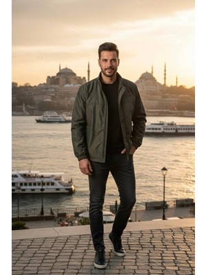 Chordi Erkek Rüzgar ve Su Geçirmez Yüksek Kaliteli Mevsimlik Spor Mont