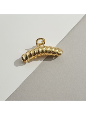 Mare Accessories Burgulu Gold Saç Tokası