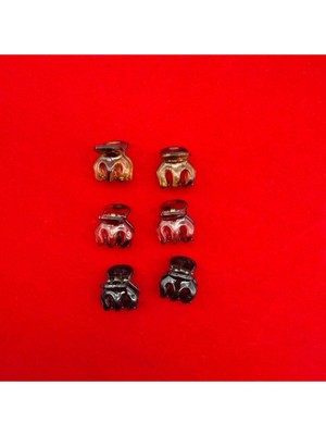 Mare Accessories 6’lı Mini Pençe Mandal Toka Seti