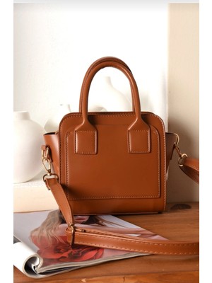 My Vintage Kadın Şık Tasarımlı Hem Omuzdan Asmalı Hem Elden Tutmalı Çanta