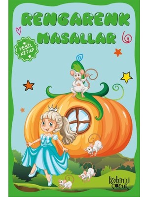 Hatıra Kutusu Çocuklar Için Hayal ve Odak Geliştirici Rengarenk Masallar Yeşil Kitap