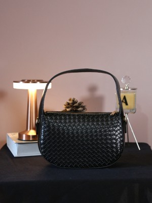 Alvora Örgü Dokulu Kutu Form Kadın Omuz & Çapraz Çanta