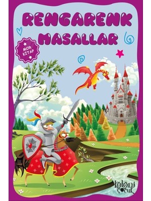 Hatıra Kutusu Çocuklar Için Hayal ve Odak Geliştirici Rengarenk Masallar Mor Kitap