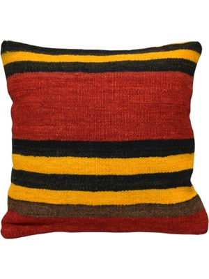 Kilim Antik El Dokuma Dekoratif Kilim Kırlent Yastık Kılıfı 1160 - Yeni - Çok Renkli