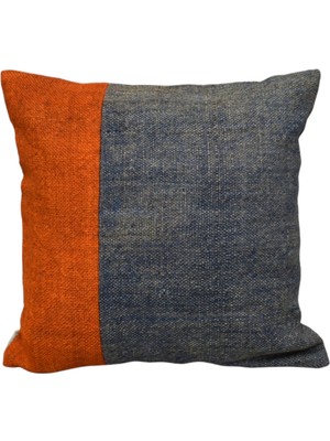 Kilim Antik El Dokuma Patchwork Kırkyama Dekoratif Kilim Kırlent Yastık Kılıfı 1174 - Yeni - Çok Renkli