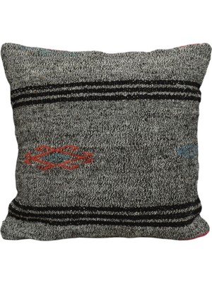 Kilim Antik El Dokuma Dekoratif Kilim Kırlent Yastık Kılıfı 1164 - Yeni - Çok Renkli
