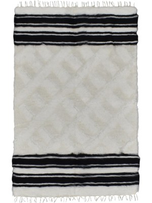 Kilim Antik El Dokuma Hakiki Tiftik Yün Siirt Battaniyesi Kilim 0727 - Yeni - Çok Renkli