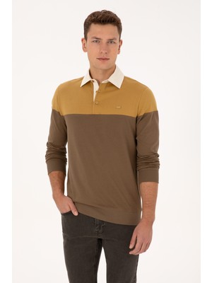 U.s. Polo Assn. Erkek Petrol Sweatshirt 50316428-VR151