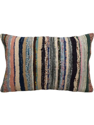 Kilim Antik El Dokuma Dekoratif Kilim Kırlent Yastık Kılıfı 1127 - Yeni - Çok Renkli