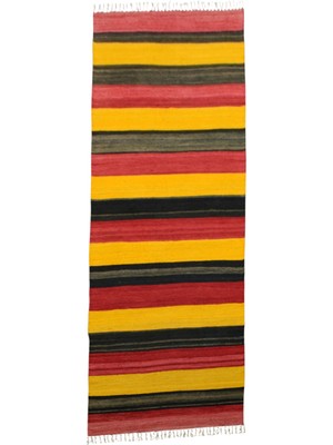 Kilim Antik El Dokuma Hafik Sivas Yolluk Yün Kilim 0815 - Yeni - Çok Renkli