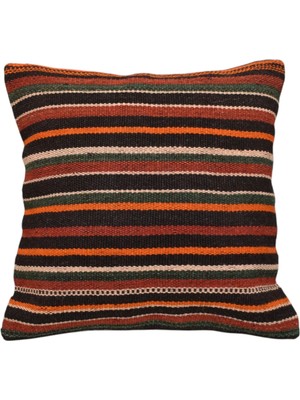 Kilim Antik El Dokuma Dekoratif Kilim Kırlent Yastık Kılıfı 1169 - Yeni - Çok Renkli