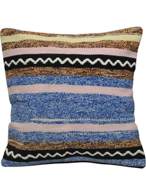 Kilim Antik El Dokuma Dekoratif Kilim Kırlent Yastık Kılıfı 1159 - Yeni - Çok Renkli