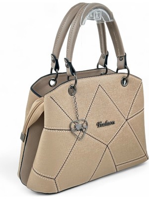 Ravzaderi Kadın Butterfly El ve Omuz Çantası Kol Çantası Charm Detaylı