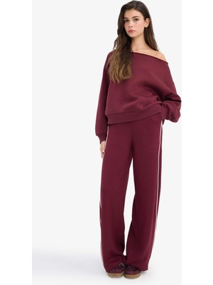 DeFacto Straight Fit Cepli Düz Paça Eşofman Altı D6668AX25AU