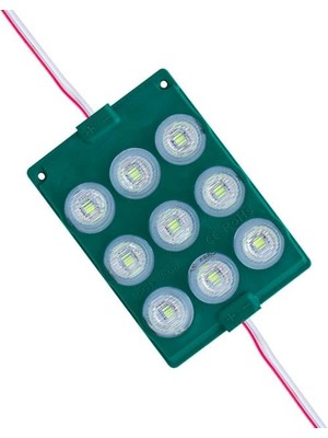 Olinea 12 Volt 0.6 Watt Yeşil Flaşlı Yanıp Sönen Modül LED