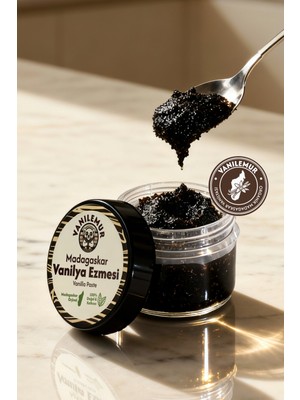 Vanilemur Vanilya Ezmesi – %100 Doğal Premium Bourbon Vanilya Paste (20 Gr)