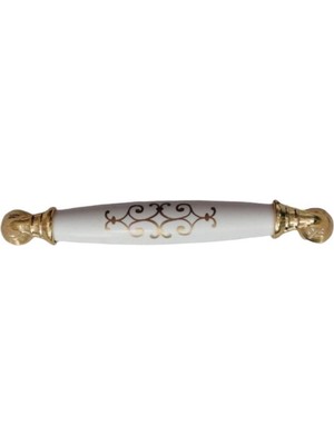 Damla Klasik Silindir Kulp Altın 128 mm