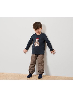 Tchibo Erkek Çocuk Tişört, Uzun Kol, 2li