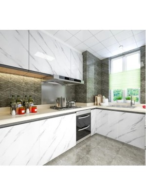 urfakent bilişim ve medya danışmanlık Mermer Desenli Yapışkanlı Tezgah Folyosu 5 Mt.