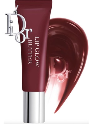 Dior Dudaklara Nem Veren Besleyici Balm-Lip Glow Butter Hydrating Gloss Balm 104 Siyah Kiraz