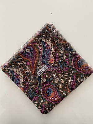 Polo İst. Etro Desen Tülbent Yazma