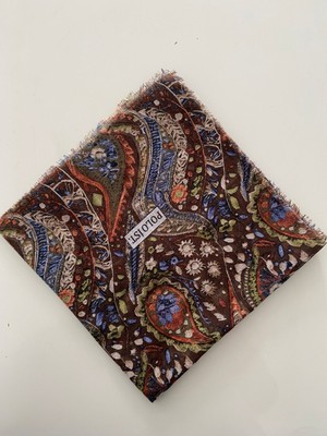 Polo İst. Etro Desen Tülbent Yazma