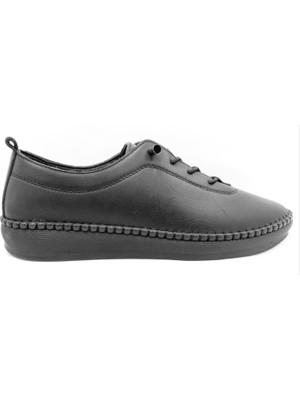 Punto 5000 Siyah Ortopedik Kadın Ayakkabı