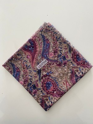 Polo İst. Etro Desen Tülbent Yazma