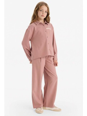 DeFacto Kız Çocuk Beli Lastikli Wide Leg Pantolon G4506A825WN