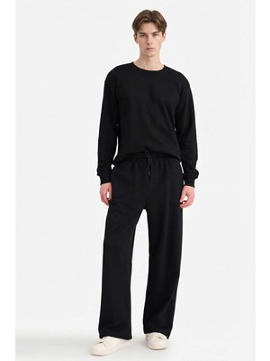 DeFacto Beli Bağcıklı Düz Paça Eşofman Altı G6751AX25AU