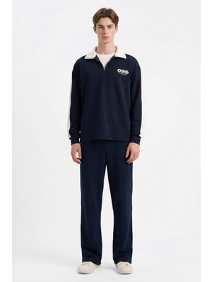 DeFacto Beli Bağcıklı Düz Paça Eşofman Altı G6751AX25AU