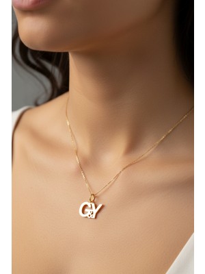 TabiTela 8 ayar altın kolye ucu G&Y GM11967 0.5 gr