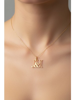 TabiTela 14 ayar altın kolye ucu H&J GM12054 1 gr