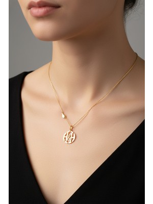 TabiTela 8 ayar altın kolye ucu H&H GM12022 1 gr