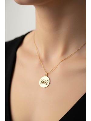 TabiTela 8 ayar altın kolye ucu G&Q GM11790 0.5 gr