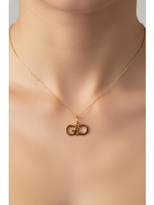 TabiTela 14 ayar altın kolye ucu G&O GM11753 1 gr